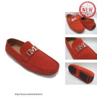 michael kors suede logo flat groot rood accessoires Allure Aanbieding effsi228